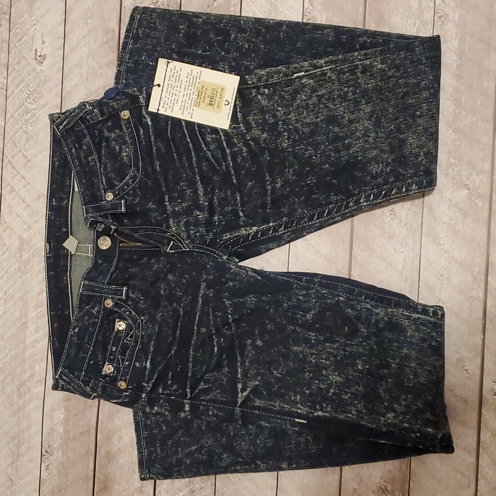 NWT True Religion Dark washed jeans size 30